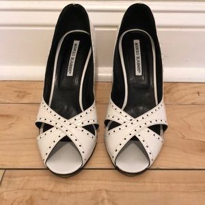 Manolo Blahnik kitten heels